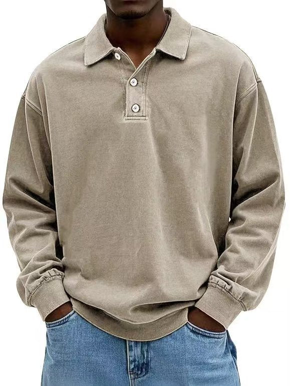 Men's Long Sleeve Polo Shirt - My Store
