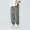 Men's summer chinese-style linen casual pants - My Store