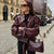 Women's Cropped Leather Jacket - My Store