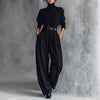 Women's High-Waist Ice Silk Suit Pants - My Store
