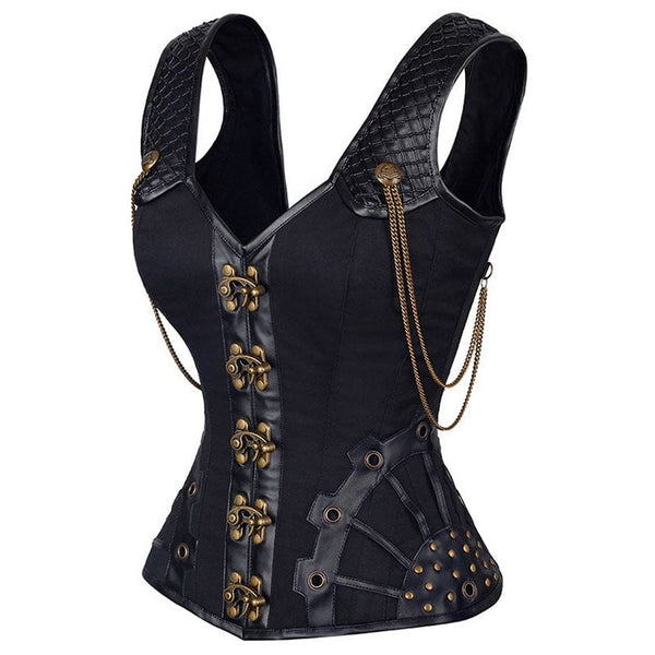 Women's Gothic Ribbed Shapewear - My Store