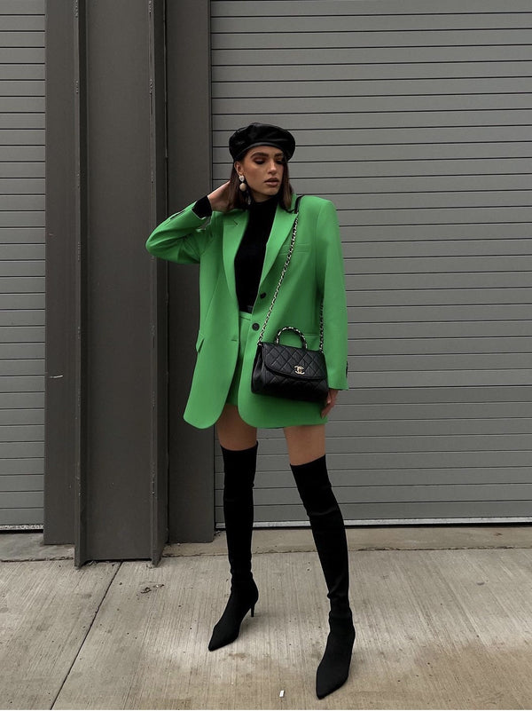 Women's Green Western Style Short Skirt - My Store