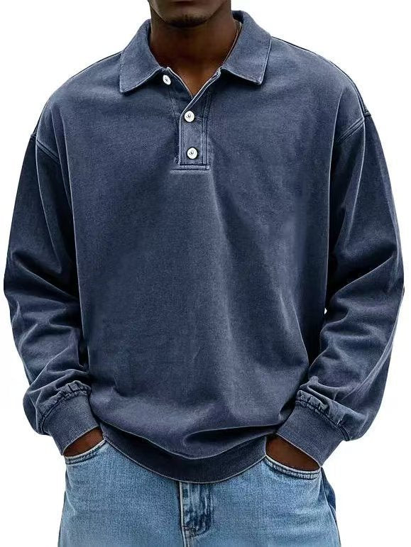 Men's Long Sleeve Polo Shirt - My Store