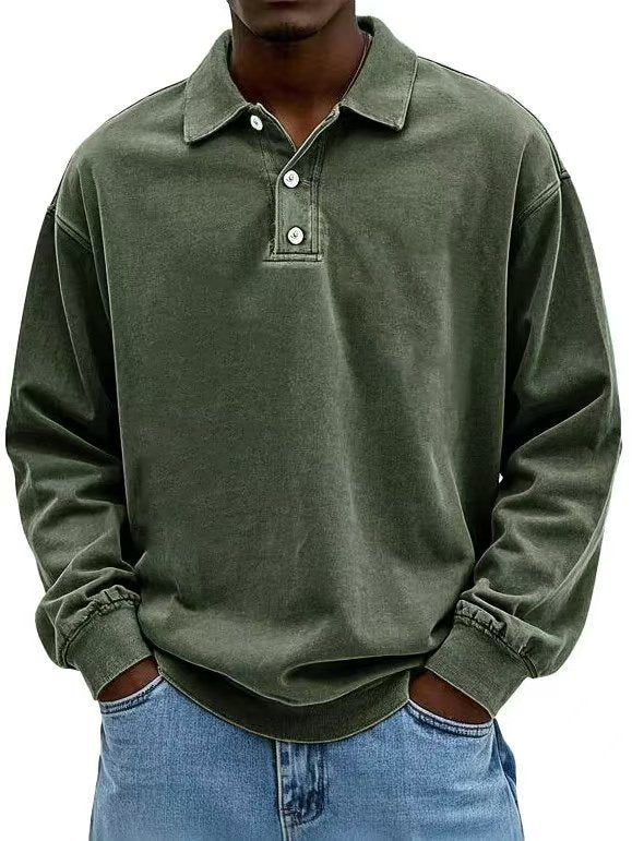 Men's Long Sleeve Polo Shirt - My Store