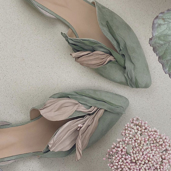 Women's Floral Petal Flats - My Store