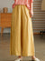 Women's Hemp Wide-Leg Cropped Pants - My Store
