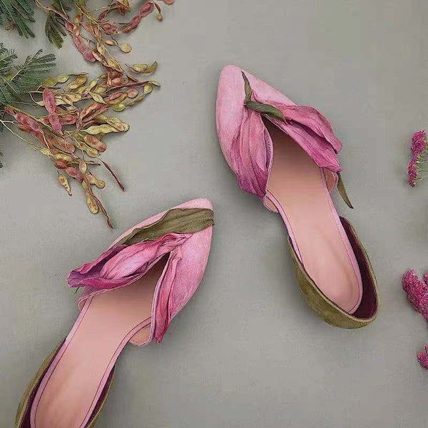 Women's Floral Petal Flats - My Store