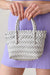 Basket Wave Woven Beach Tote Bag - LEATHERS AND FEATHERS