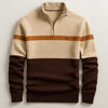 Men’s Color Block Half-Zip Sweater - My Store