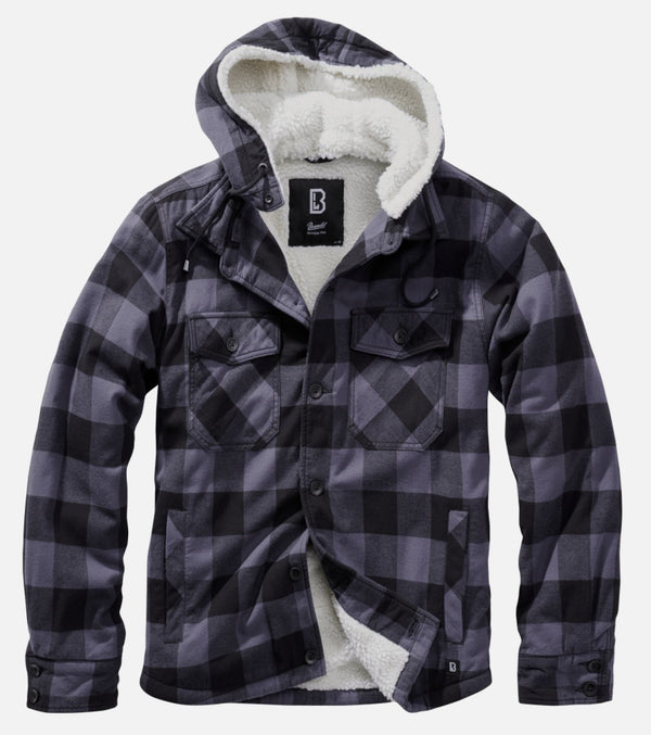 Hooded Lumber Jacket - My Store