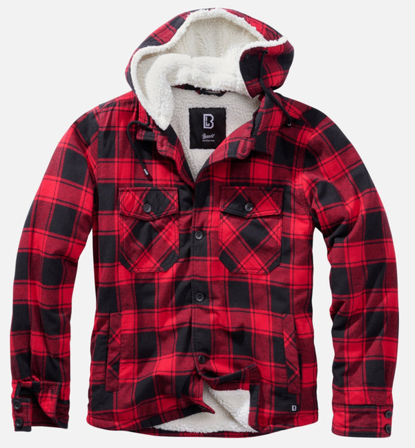 Hooded Lumber Jacket - My Store
