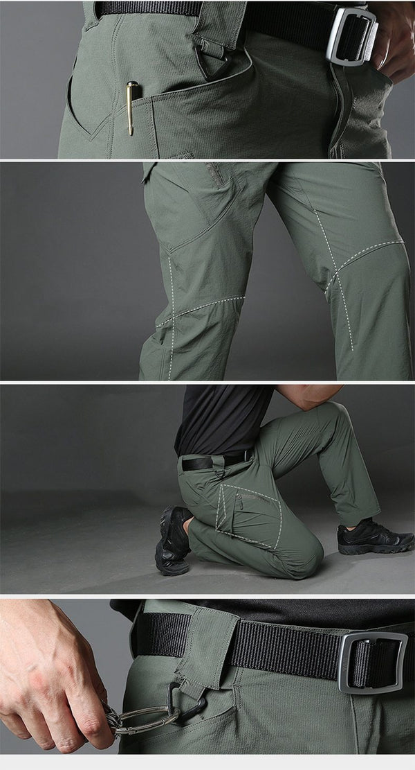 Tactical Pants Men Summer Quick Dry Multi-pockets Military Pants - My Store