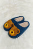 Melody Teddy Bear Print Plush Slide Slippers - My Store