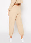 Essential French Terry Sweatpants In Khaki - My Store