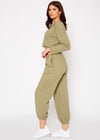 Essential French Terry Sweatpants In Olive - My Store