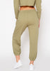 Essential French Terry Sweatpants In Olive - My Store