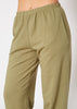 Essential French Terry Sweatpants In Olive - My Store