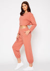 Essential French Terry Sweatpants In Rose - My Store