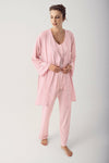 Shopymommy 12309 Chiffon 3-Pieces Maternity & Nursing Pajamas With - My Store