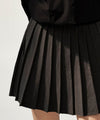 Anell Golf French Wool Skirt - Charcoal - My Store