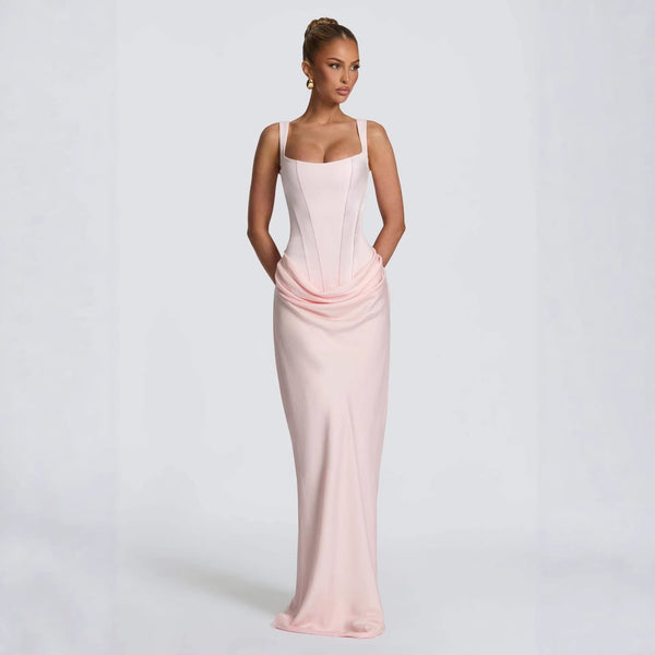 Women's Strapless Sheath Maxi Dress - My Store