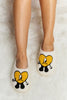 Melody Love Heart Print Plush Slippers - My Store