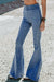 Women's Blue High Waist Bell Bottom Jeans - My Store