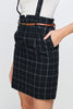 Suspender High Waisted Skirt - My Store