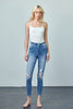 HIGH RISE ANKLE SKINNY JEANS - My Store