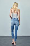 HIGH RISE ANKLE SKINNY JEANS - My Store