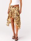 Women's High-Waist Resort Midi Skirt - My Store