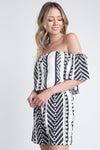 Women's Aztek Off Shoulder 2 Piece Set - My Store