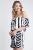 Women's Aztek Off Shoulder 2 Piece Set - My Store