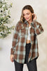 Double Take Plaid Dropped Shoulder Shirt - My Store