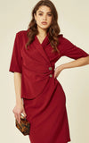 Diane Wrap Blazer Dress - My Store