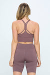 Criss Cross Back Sports Bra - My Store