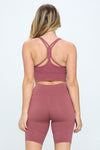 Criss Cross Back Sports Bra - My Store