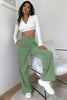 HIGH WAIST CORD WIDE LEG PANTS - My Store