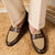 Men's Belgian Style Champagne Loafers - My Store