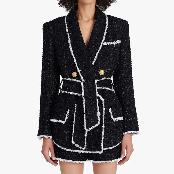 Women's Wool Blend Short Suit - My Store