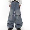 Light blue high wasted denim jeans - My Store