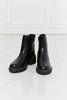 MMShoes What It Takes Lug Sole Chelsea Boots in Black - My Store