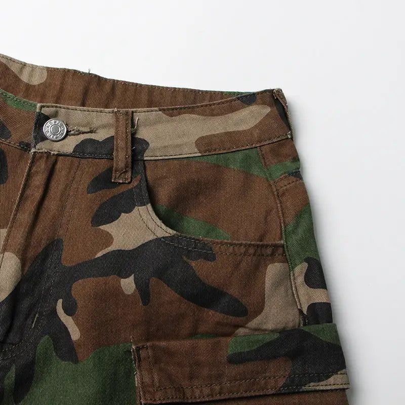 Cargo Camouflage Streetwear Jeans - My Store