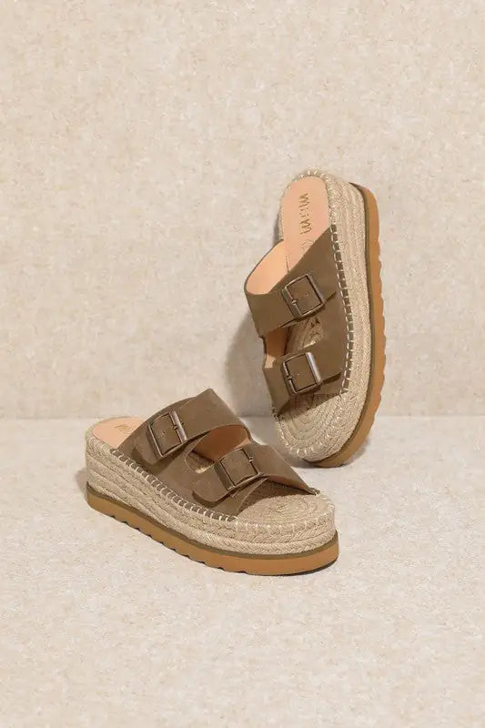 D-HAZEL-Espadrille, Platform, Slide, Sandals - My Store