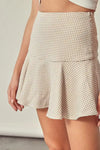 Checkered A-Line Skort - My Store