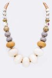 Mix Polish Beads Collar Necklace - My Store