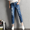 Denim Pants Ripped Hole Jeans Casual High Street Denim Pants Sexy - My Store