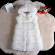 2022 Winter Sleeveless Artificial Fox Fur Coat Gilet Faux Fur Jacket - My Store