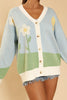 Flower field knit cardigan - My Store