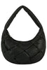 ecostitch Puffy Woven Hobo Shoulder Bag - My Store